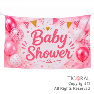 BANNER BABY SHOWER NENA 1.80 X 1.20 MTS